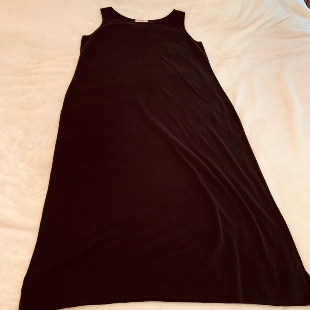 Eddie Bauer Cotton Sleeveless Maxi Dress Size L Petite